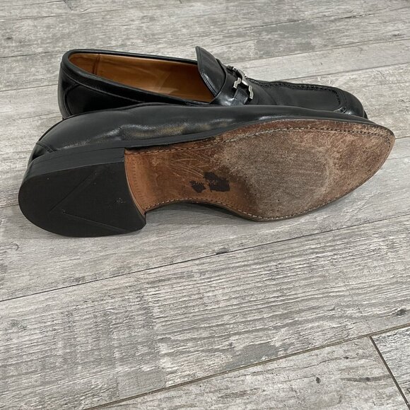 Allen Edmonds Heathwood Black Horsebit Leather Loafer Shoes 51199 Size 11.5 E main image 6